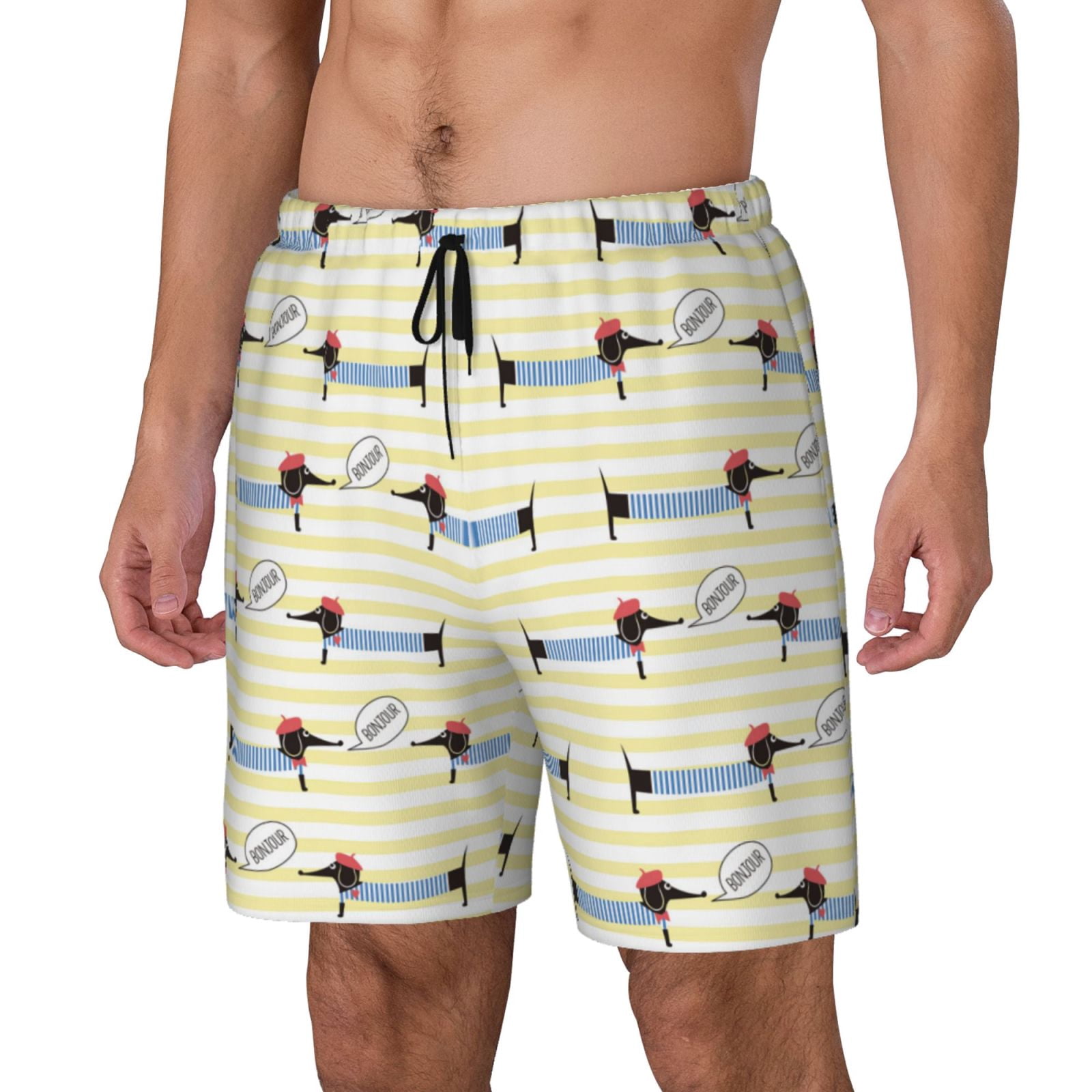 The Swim Short- Americana Dogs