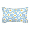 thumbnail image 1 of Honeii Daisies Flowers Decorative Throw Pillow Case - Elevate Your Couch, Sofa, or Bed with Stylish Home Decor, Perfect Gift Idea-16"x24", 1 of 6