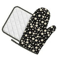 thumbnail image 1 of Honeii Daisy patten Oven Mitts and Pot Holders Sets, Baker Oven Mitts, Mittens for Kitchen Decor, Baking Lover over Gloves Gifts, 1 of 7