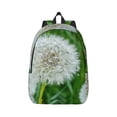 thumbnail image 1 of Honeii Dandelion Flower In The Meadow Print Canvas College Laptop Backpack, Durable Rucksack Travel Notebook Bag School Backpack Book Bag for Men Women-Medium, 1 of 7