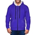thumbnail image 1 of Honeii Darkblue Print Hoodies for Men, Pullover & Full Zip, Breathable Zip up Hoodie, Sweatshirt-Large, 1 of 5