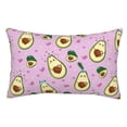 thumbnail image 1 of Honeii Different Avocados Print Pillow Cases,Plush Throw Pillow Covers,Decorative Pillowcase for Sofa, Couch, Living Room-20"x30", 1 of 6