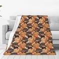 thumbnail image 1 of Honeii Dog Print Fleece Blanket - Throw Blanket for Bed, Sofa, Couch, Camping, and Travel , Microplush Ultra Soft Warm Blanket-40"x30", 1 of 7