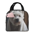 thumbnail image 1 of Honeii Dog Wrapped in Towel 1 Print Lunch Bag Women, Lunch Box Lunch Bag for Women Adult Men, Small Leakproof Cute Lunch Tote Large Capacity Reusable, 1 of 8