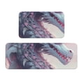 thumbnail image 1 of Honeii Dragon1 Print Kitchen Mat [2 PCS] for Floor, Waterproof Non-Slip Rugs, Kitchen Decor,Standing Mat for Floor,Office, Sink, Laundry, 1 of 6