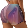 thumbnail image 1 of Honeii Dreamy Moonlit Window Print Women's Workout Shorts, Gym Shorts for Active Wear, Sports Shorts,Women's Running Shorts,Quick Dry Athletic Shorts-Large, 1 of 8