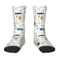 thumbnail image 1 of Honeii Easter Rabbit Print Children's Colorful Socks,Unisex Kids and Toddlers' Cushioned Sock,Kids Athletic Crew Socks,for Everyday Wear and Sports, 1 of 5
