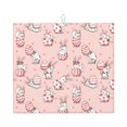 thumbnail image 1 of Honeii Easter Rabbit for Dish Drying Mat for Kitchen Counter, Non-slip Rubber Backed, Hide Stain Kitchen Super Absorbent Draining Mat, Dish Rack Pad, 1 of 1