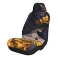 thumbnail image 1 of Honeii Elegant Lady With Hat for Car Seat Covers Full Set, Seat Covers for Cars, Car Seat Protector Waterproof, Leather Car Seat Cushion-2 PCS, 1 of 9