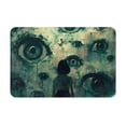 thumbnail image 1 of Honeii Eyes Watching In The Dark Pattern Door Mat, Welcome Door Mats Outdoor Indoor, Stain and Fade Resistant, Non-Slip Entry Matfor Bedroom, Bathroom, Kitchen, 1 of 7
