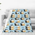 thumbnail image 1 of Honeii FUNNY CAT IS DRINKING WATER Print Fleece Blanket - Throw Blanket for Bed, Sofa, Couch, Camping, and Travel , Microplush Ultra Soft Warm Blanket-40"x30", 1 of 7