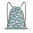 thumbnail image 1 of Honeii Farm Birds Print Drawstring Backpack,Drawstring Bags String Backpack Gym Cinch Sack Backpack Sport Bag Draw-Medium, 1 of 6