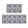 thumbnail image 1 of Honeii Flamingo And Zebra Print Kitchen Mat [2 PCS] for Floor, Waterproof Non-Slip Rugs, Kitchen Decor,Standing Mat for Floor,Office, Sink, Laundry, 1 of 6