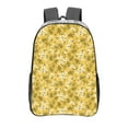 thumbnail image 1 of Honeii Flower Print Clear Backpack Heavy Duty Transparent Bag 17" See Through BookBag for Women Men Adults Work Festival Sports Travel, 1 of 7