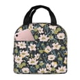 thumbnail image 1 of Honeii Flowers Print Lunch Bag Women, Lunch Box Lunch Bag for Women Adult Men, Small Leakproof Cute Lunch Tote Large Capacity Reusable, 1 of 8