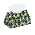 Honeii Football for Tissue Box Cover/Holder Covers Rectangular Shaped