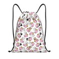 thumbnail image 1 of Honeii French Bulldog Duck Print Drawstring Backpack,Drawstring Bags String Backpack Gym Cinch Sack Backpack Sport Bag Draw-Medium, 1 of 6
