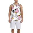 thumbnail image 1 of Honeii French Bulldog Duck print basktball shirt for men and women, Unisex basketball jersey for Theme party-X-Large, 1 of 6