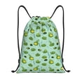 thumbnail image 1 of Honeii Froggs In The Lake Print Drawstring Backpack,Drawstring Bags String Backpack Gym Cinch Sack Backpack Sport Bag Draw-Small, 1 of 6