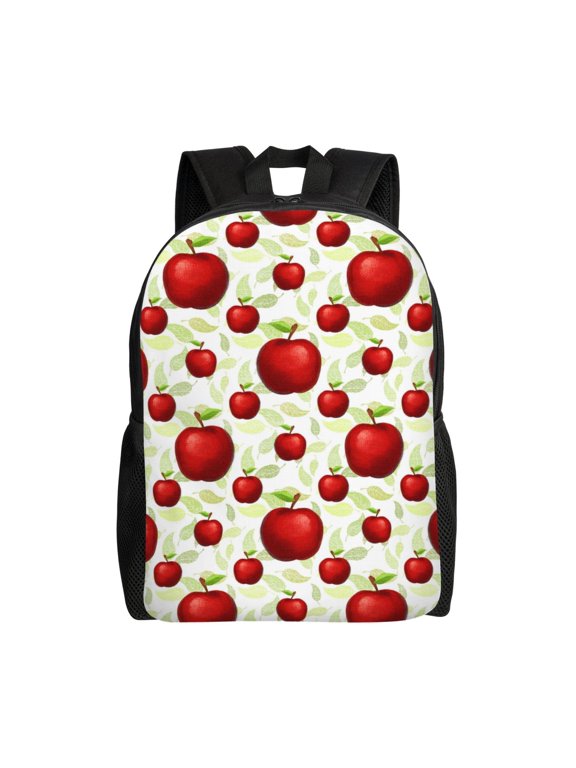 Fruit Apples Print Laptop Backpack for Work, College, Travel, Daily Backpacks for Men Women, Sport Rucksack,Computer Bag