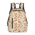 thumbnail image 1 of Honeii Fruits Peach2 Print Lightweight Backpacks,Carry on Backpack,Durable Backpack for School, Work & Travel, 1 of 7