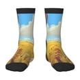 thumbnail image 1 of Honeii Funny Countryside Donkey Print Children's Colorful Socks,Unisex Kids and Toddlers' Cushioned Sock,Kids Athletic Crew Socks,for Everyday Wear and Sports, 1 of 5