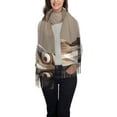 thumbnail image 1 of Honeii Funny Horse Faces Expressions Print Scarf Oversized Scarf Tassel Fall Winter Thick Scarf Warm Shawl Women,Women's Scarves & Wraps, 1 of 8