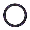 thumbnail image 1 of Honeii Galactic Wolf Stare Print Stretch Elastic Steering Wheel Cover - Universal 15", Fits Sedans, SUVs, Vans, & Trucks Effortlessly, 1 of 6