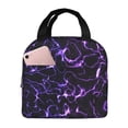 thumbnail image 1 of Honeii Galaxy Lightning Print Lunch Bag Women, Lunch Box Lunch Bag for Women Adult Men, Small Leakproof Cute Lunch Tote Large Capacity Reusable, 1 of 8