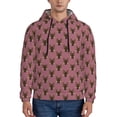 thumbnail image 1 of Honeii German Shepherd Dog Pattern Mens Hoodies Men's Loose Sleeve Sweatshirt,Pullover Hooded Sweatshirt for Men,Essentials Hoodie-3X-Large, 1 of 7
