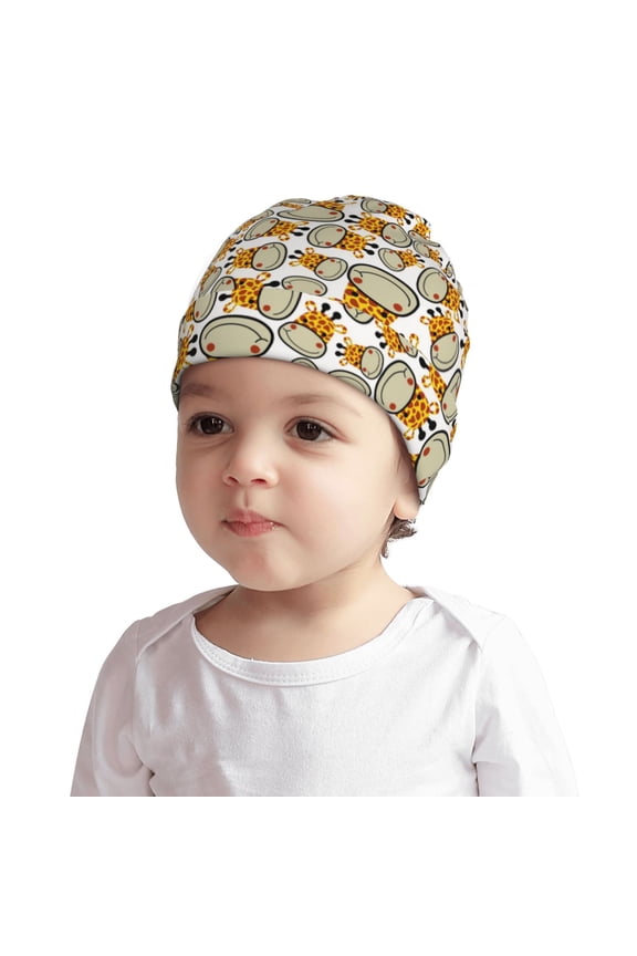 Giraffes Head or Baby Beanie 0-6 Months 6-12-24 Months Kids Winter Hat,Toddler Beanies Baby Girl Boy Hat Warm Cap for Baby, Infant, Toddler-