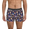 thumbnail image 1 of Honeii Gnomes And Houses Men's Underwear Boxer Briefs Pack, ComfortSoft Boxer Brief for Men, Moisture-Wicking Breathable-Medium, 1 of 5