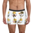 thumbnail image 1 of Honeii Gnomes Honey Bee Print Mens Boxer Briefs Breathable,Boxer Brief for Men, Moisture-Wicking Underwear-Large, 1 of 5