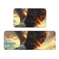 thumbnail image 1 of Honeii Golden Sky Bald Eagle Print Kitchen Mat [2 PCS] for Floor, Waterproof Non-Slip Rugs, Kitchen Decor,Standing Mat for Floor,Office, Sink, Laundry, 1 of 6