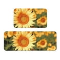 thumbnail image 1 of Honeii Golden Sunflower In Field Print Kitchen Mat [2 PCS] for Floor, Waterproof Non-Slip Rugs, Kitchen Decor,Standing Mat for Floor,Office, Sink, Laundry, 1 of 6