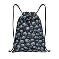thumbnail image 1 of Honeii Gothic Skull Print Drawstring Backpack,Drawstring Bags String Backpack Gym Cinch Sack Backpack Sport Bag Draw-Small, 1 of 6