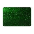 thumbnail image 1 of Honeii Green Sparkling Pattern Door Mat, Welcome Door Mats Outdoor Indoor, Stain and Fade Resistant, Non-Slip Entry Matfor Bedroom, Bathroom, Kitchen, 1 of 7