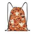 thumbnail image 1 of Honeii Halloween 2 Print Drawstring Backpack,Drawstring Bags String Backpack Gym Cinch Sack Backpack Sport Bag Draw-Medium, 1 of 6