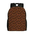 thumbnail image 1 of Honeii Halloween Bat Print Laptop Backpack for Work, College, Travel, Daily Backpacks for Men Women, Sport Rucksack,Computer Bag, 1 of 8