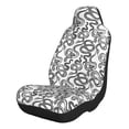 thumbnail image 1 of Honeii Hand Drawn Snake for Car Seat Covers Full Set, Seat Covers for Cars, Car Seat Protector Waterproof, Leather Car Seat Cushion-2 PCS, 1 of 9