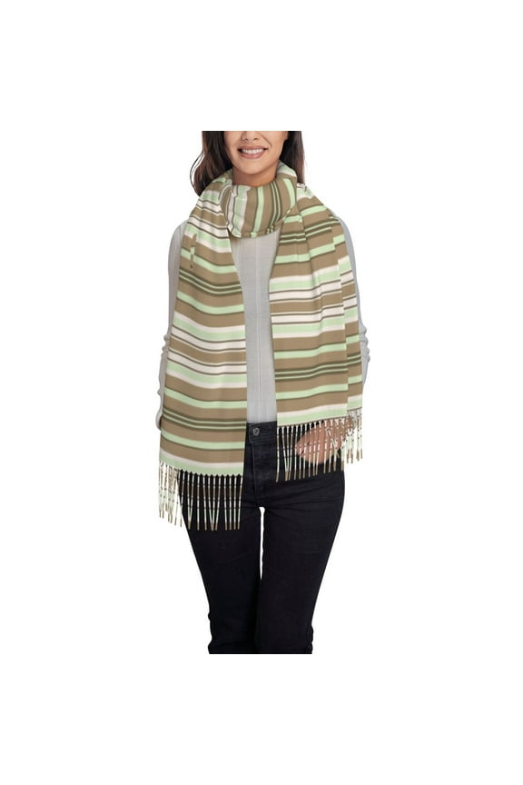 Happy Mexican Print Scarf Oversized Scarf Tassel Fall Winter Thick Scarf Warm Shawl Women,Women's Scarves & Wraps