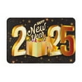 thumbnail image 1 of Honeii Happy New Year 2025 C Pattern Door Mat, Welcome Door Mats Outdoor Indoor, Stain and Fade Resistant, Non-Slip Entry Matfor Bedroom, Bathroom, Kitchen, 1 of 7
