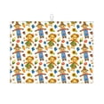 thumbnail image 1 of Honeii Harvest Scarecrow Pattern Print Kitchen Drying Mat Coffee Bar Mat Hide Stain Coffee Maker Mat for Countertops Coffee Pot Dish Drying Mat, 1 of 7