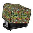 thumbnail image 1 of Honeii Hawaiian Culture Symbols 1 Print 4 slice Toaster Cover, Two Slice Toaster Dust-proof Cover For Kitchen Small Appliance and Fingerprint Protection, 1 of 7