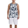 thumbnail image 1 of Honeii Hawaiian Style print basktball shirt for men and women, Unisex basketball jersey for Theme party-XX-Large, 1 of 6