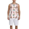 thumbnail image 1 of Honeii Hello Easter print basktball shirt for men and women, Unisex basketball jersey for Theme party-X-Large, 1 of 6