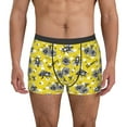 thumbnail image 1 of Honeii Honeybee Men's Underwear Boxer Briefs Pack, ComfortSoft Boxer Brief for Men, Moisture-Wicking Breathable-X-Large, 1 of 5