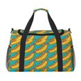 thumbnail image 1 of Honeii Hot Dogs 8 Print Gym Bag,Carry on Weekender Overnight Bag, Travel Duffel Bags, Personal Item Travel Bag,Tote Bag,Workout Dance Bag, 1 of 7