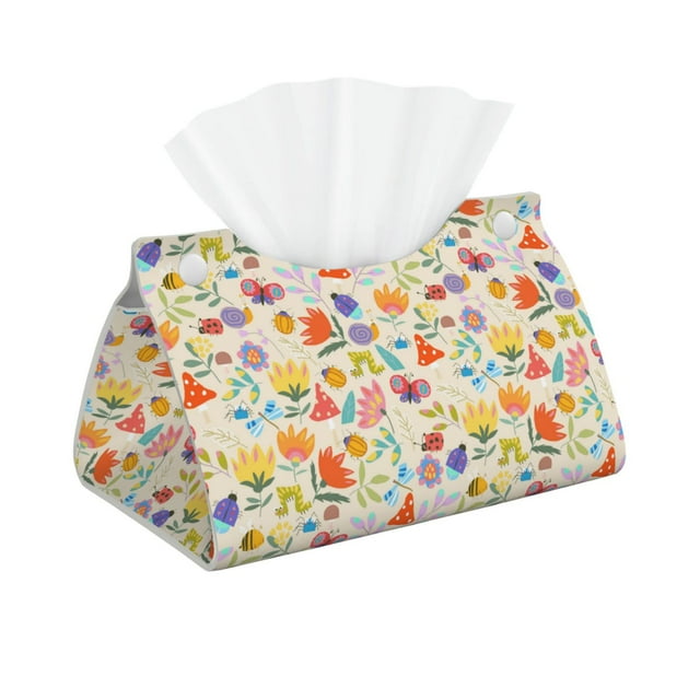 Honeii Insects In Plants for Tissue Box Cover/Holder Covers
