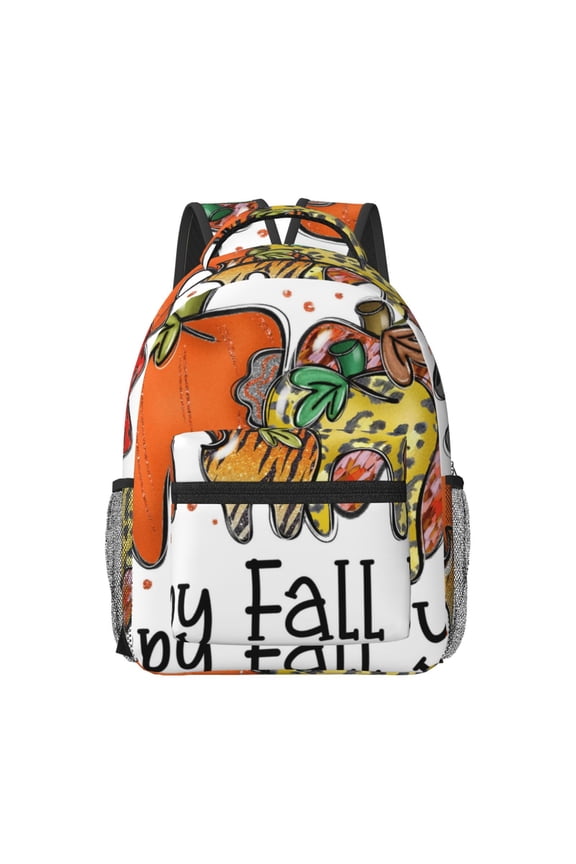 It'S Fall Y'All Print Backpack for School,15.6 inch Laptop Back Pack for High School and College Students, Waterproof Computer Bookbag-One Size